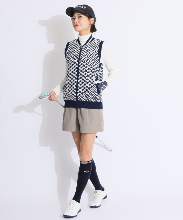 ビームスゴルフ BE タックツイルショートパンツ レディースゴルフ