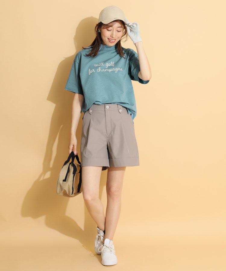 ビームスゴルフ BE タックツイルショートパンツ レディースゴルフ