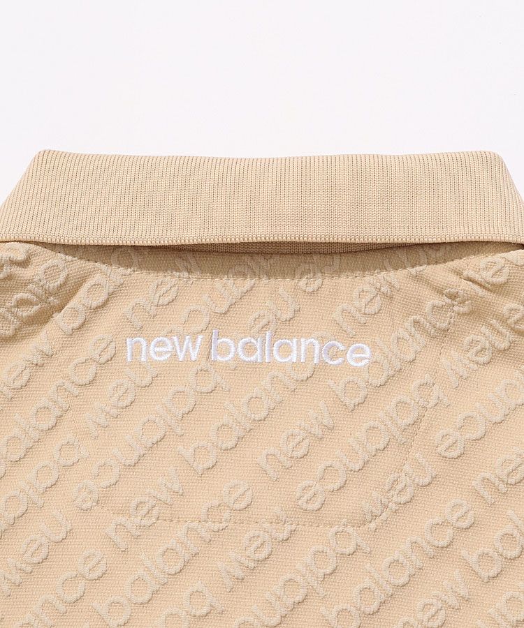 ニューバランスゴルフ NB エンボスロゴラメボタンワンピース