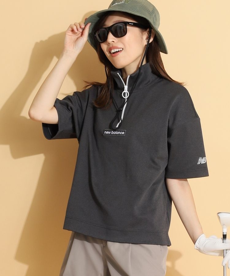 は*ど様 新品未使用　CPGゴルフ 半袖ポロ　ハーフパンツ　キャップ　3点セット デサントゴルフ DESCENTE ゴルフ ハーフジップ半袖シャツ
