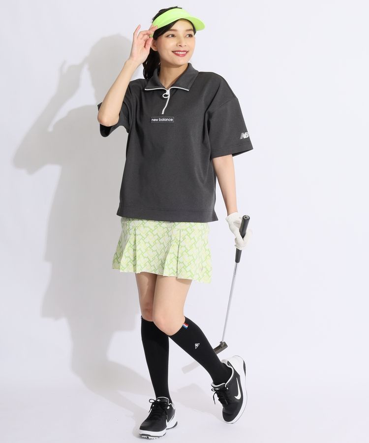 ニューバランスゴルフ 半袖プルオーバー New Balance Golf ニューバランス ゴルフ メンズ 配色ラインロゴ