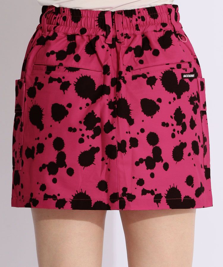 ジャックバニー JB ワークポケットペンキ柄スカート レディース