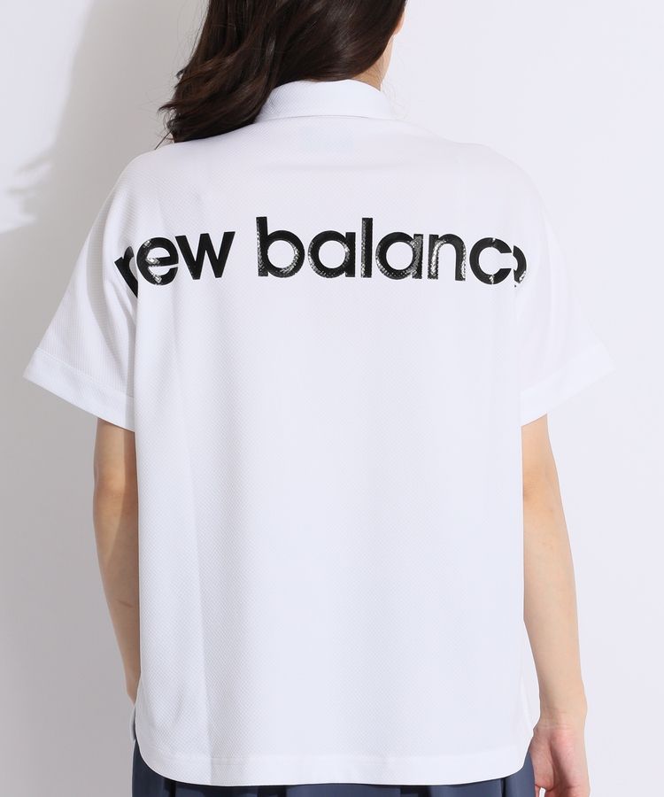 ニューバランスゴルフ NB 【ストレッチUV】バックロゴ半袖ポロシャツ