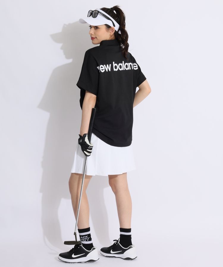 ニューバランスゴルフ NB 【ストレッチUV】バックロゴ半袖ポロシャツ