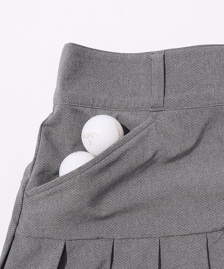 ジャックバニー JB バックプリントプリーツ切替スカート レディース