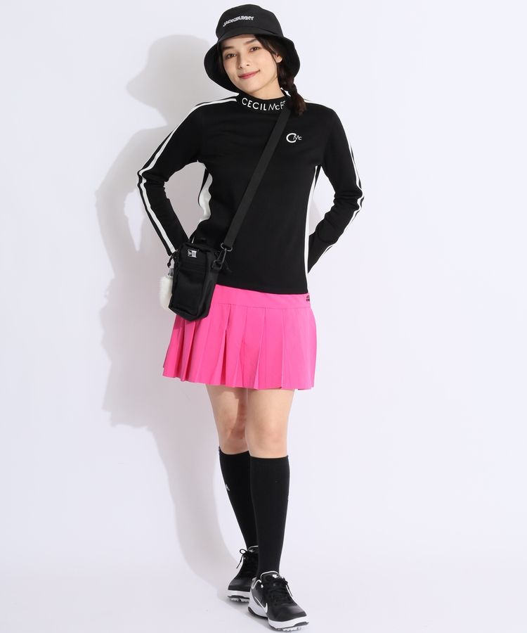 ジャックバニー JB バックプリントプリーツ切替スカート