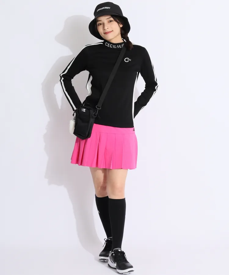 ジャックバニー JB バックプリントプリーツ切替スカート