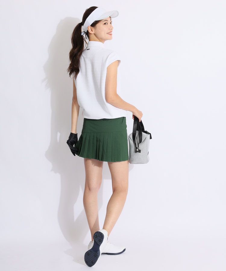 セントアンドリュース SA 立体ボーダーフレンチスリーブポロシャツ