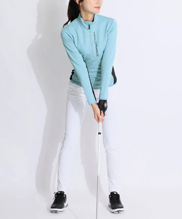 ADIDAS GOLF アディダスゴルフ 半袖襟付きTシャツ ピンク系 L