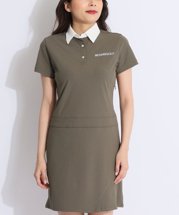 ビームスゴルフ　中綿ワンピース　ゴルフウェアスカート 83260015336_D_3.jpg