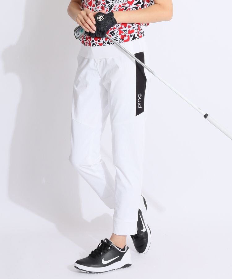 PING ゴルフパンツ(レディース)M ホワイト PING ピン 2024年 パンツ