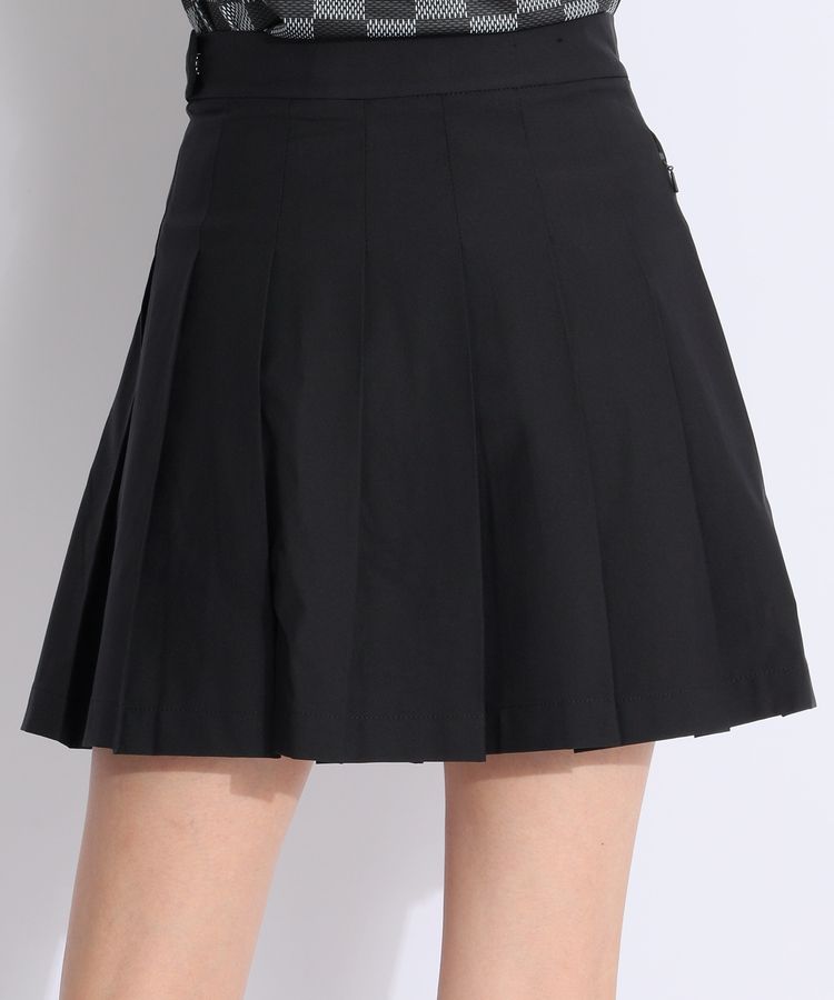 【即発送】ゴルフ ジェイリンドバーグ レディース スカート（ブラック）Sサイズ ジェイリンドバーグ JL 【撥水ストレッチ】一体型ペチパンツ付き