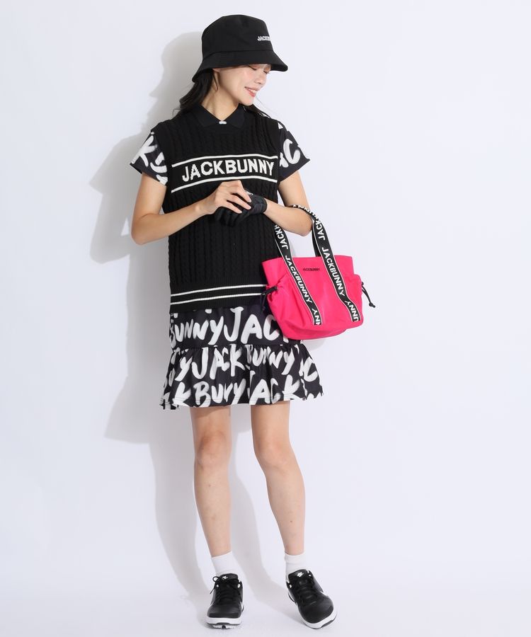 Golf⛳️　超美品　ジャックバニー　ニットベスト　ケーブル編み Golf⛳️様専用 超美品 ジャックバニー ニットベスト ケーブル