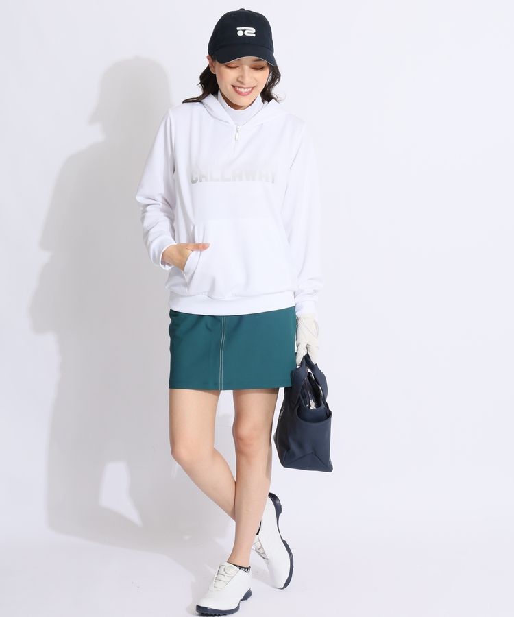 キャロウェイ CA グラデーションロゴハーフジップパーカー