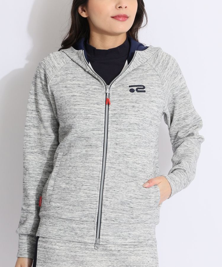 ロサーセン RO 【ストレッチUV】フルジップフーディニット