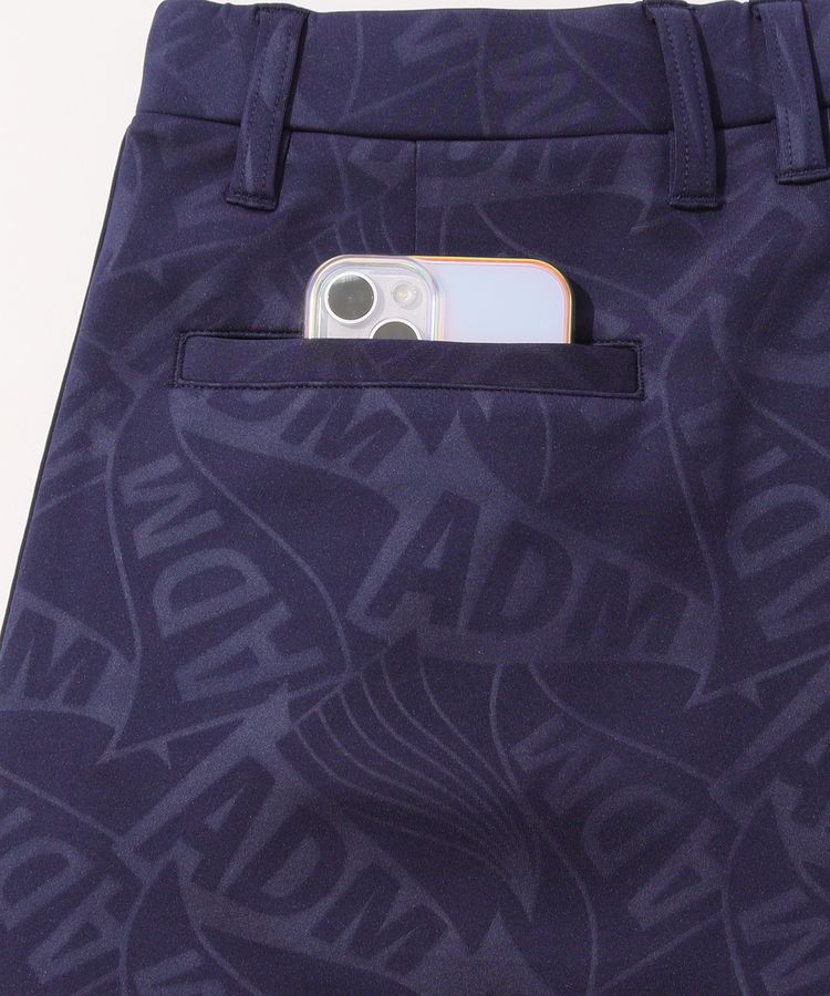 アドミラルゴルフ AM 【速乾ストレッチ】サイドロゴ総柄スカート