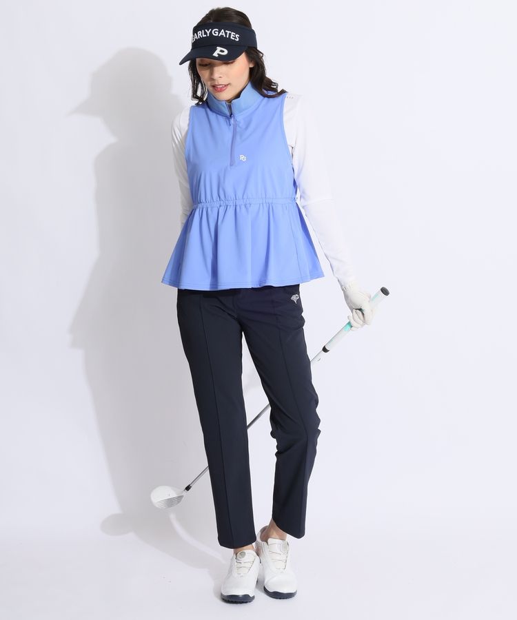 マスターバニーPGノースリーブカットソーハーフジップストライプサイズ2 マスターバニーPGノースリーブカットソーハーフジップストライプ