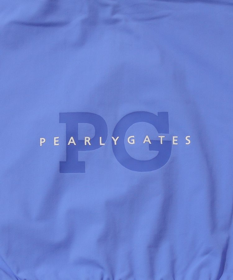 パーリーゲイツ PG ペプラム風ハーフジップノースリーブカットソー