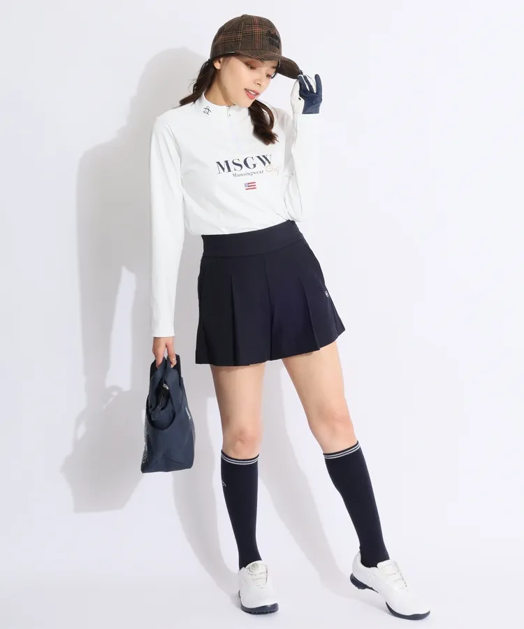 ピン PN 【クロスムービング】フレアショートパンツ レディース