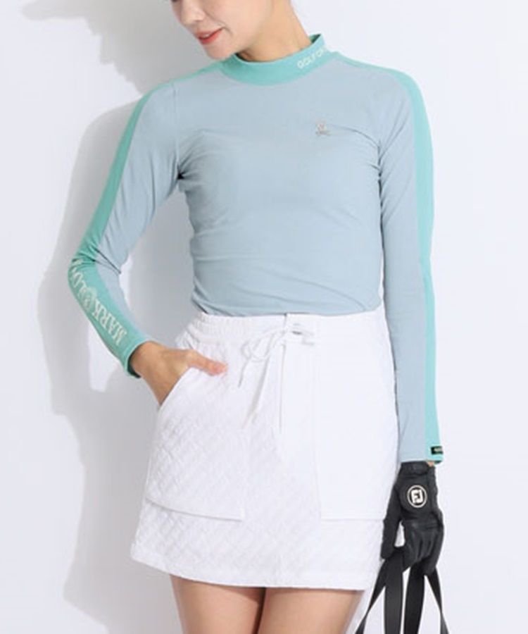 MARK & LONA ML-TECH ハーフジップシャツ ピンク サイズ46 MARK