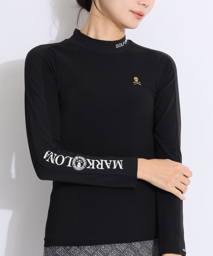 マーク&ロナ モックネック長袖 50 マーク&ロナ モックネック