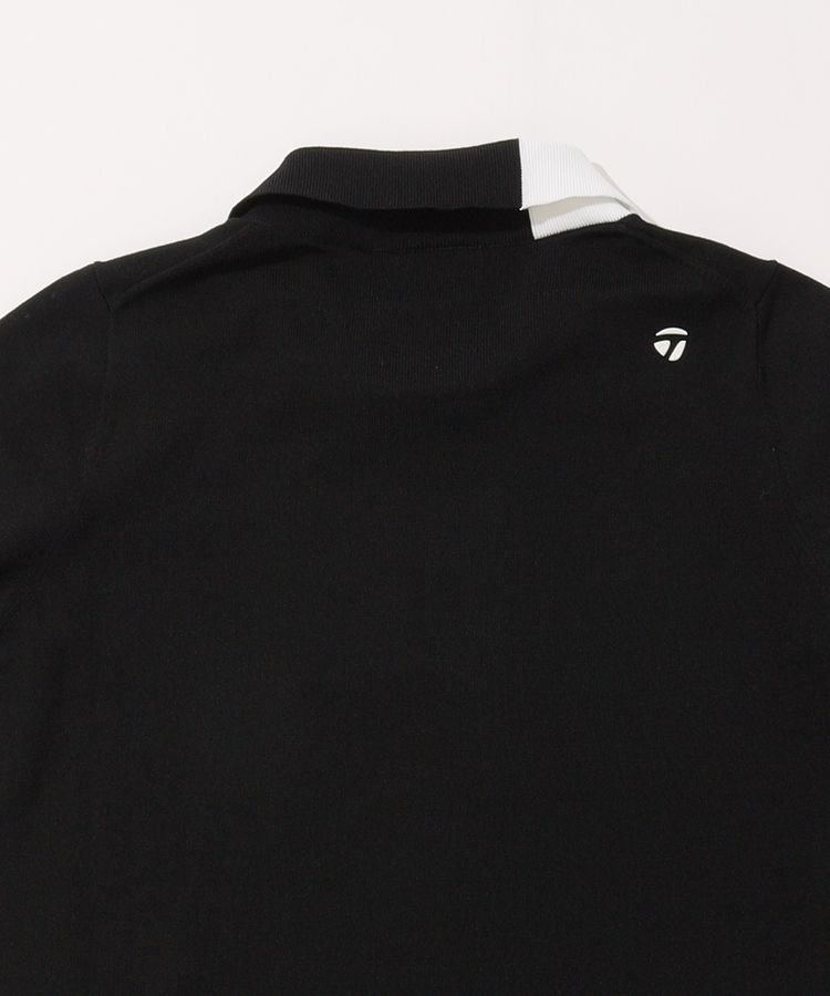 テーラーメイドゴルフ TG 【ストレッチ】スリット入りバイカラー衿付き