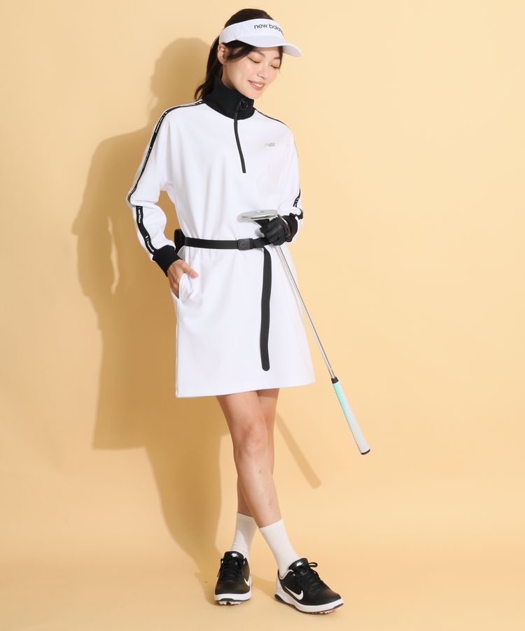 ym77ニューバランス ゴルフ] [レディース]L長袖 ハイネックワンピ ym77様専用ニューバランス ゴルフ] [レディース]L長袖