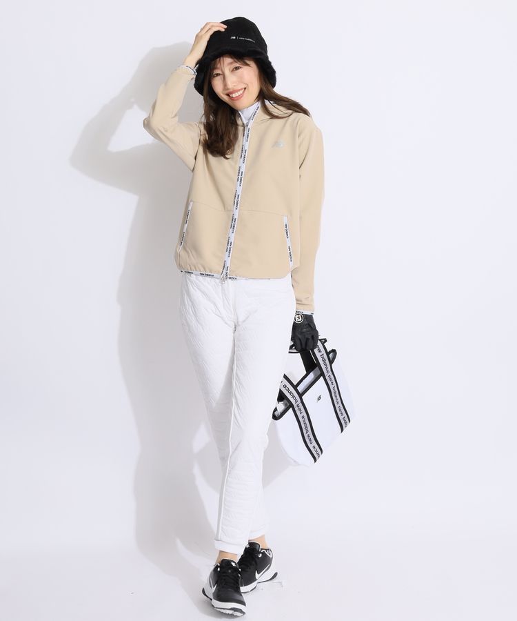 ニューバランスゴルフ NB 【撥水リサイクル】パイピングロゴフルジップ