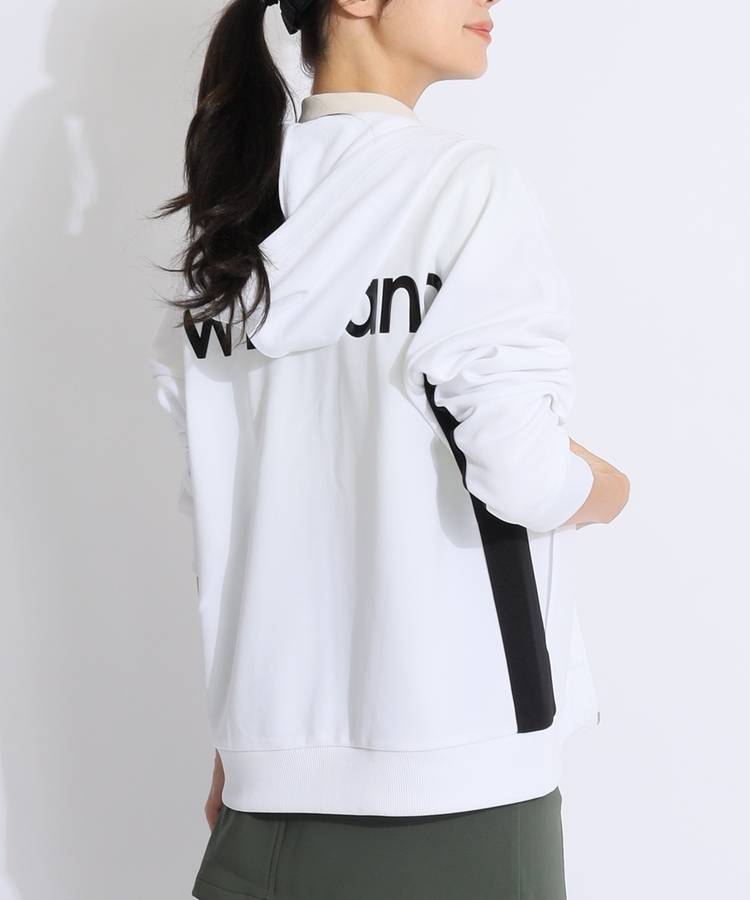 NB 【ストレッチ】バックプリントダンボールパーカー