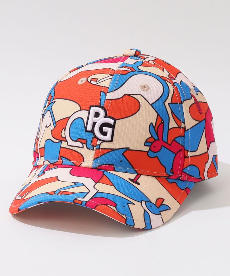 パーリーゲイツPGG キャップ付きマーブル柄セットアップ パーリーゲイツPGG キャップ付きマーブル柄セットアップ