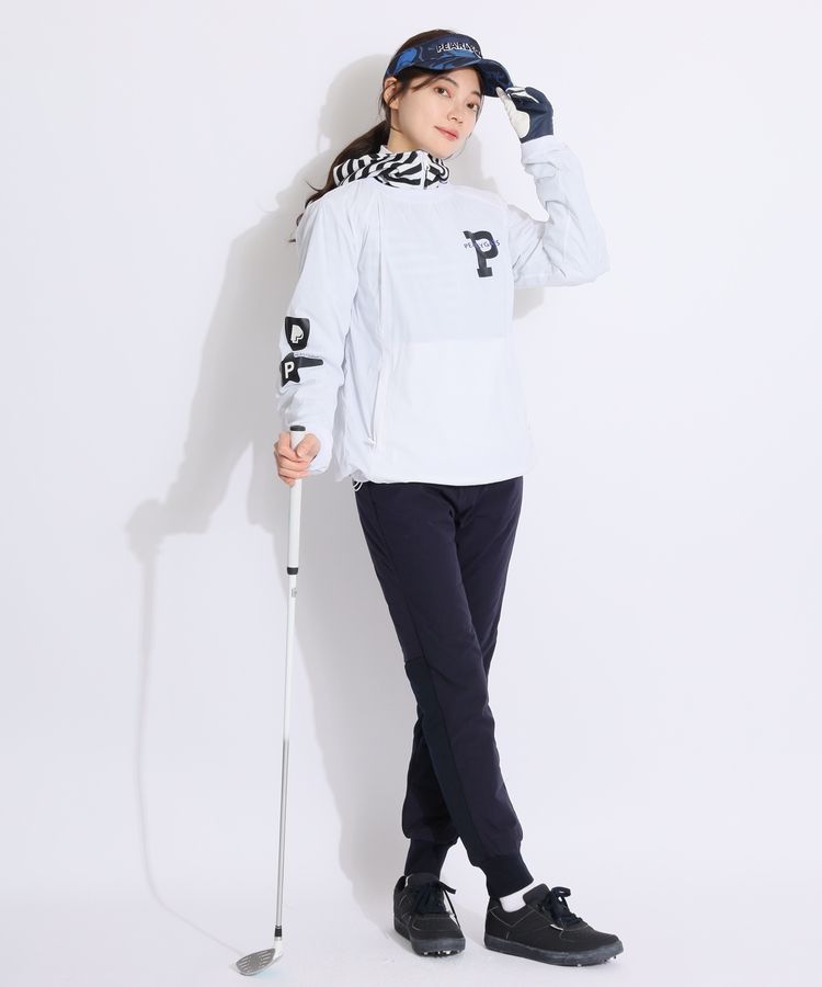 パーリーゲイツ PG グラフィックホース柄サンバイザー レディース