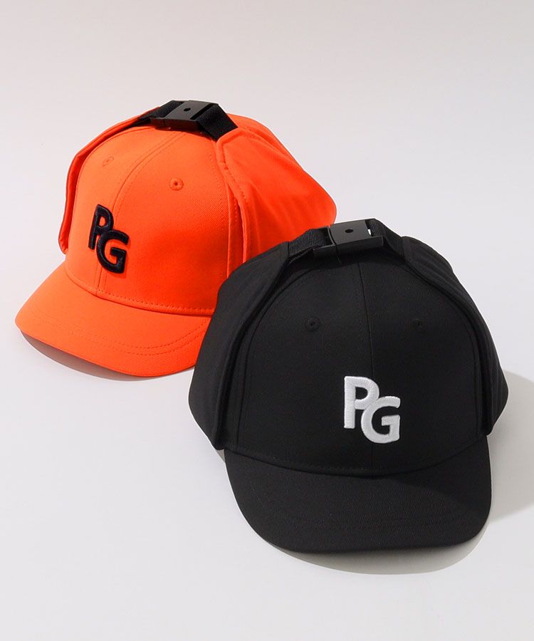 パーリーゲイツ PG ジョッキー風フライトキャップ レディース