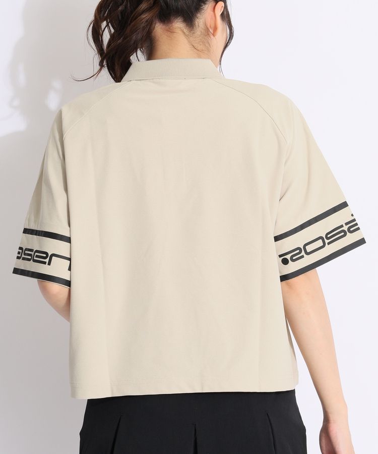 ROSASEN ゴルフウェア クールベア天竺半袖ポロ 045-23541-25SS-023