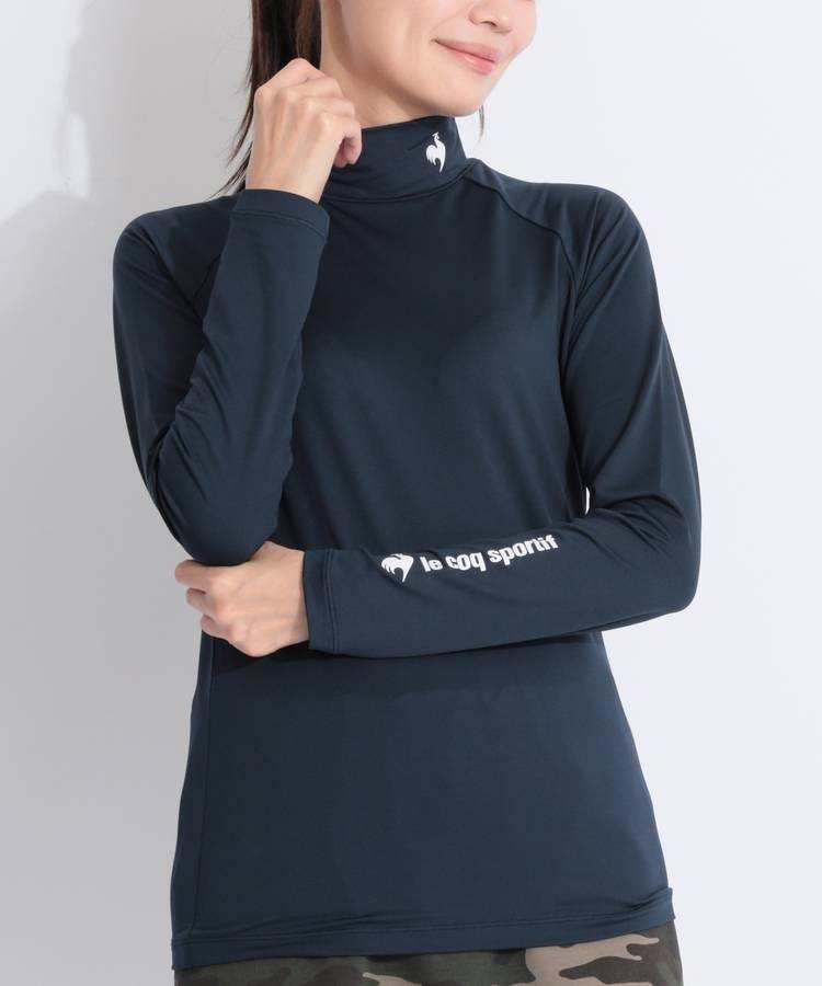 LQ 【パワーストレッチ】裏起毛ハイネックインナー