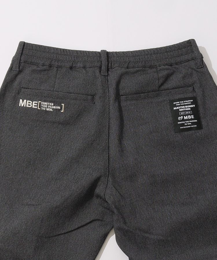 マスターバニー MB センターシームドビーテーパードパンツ