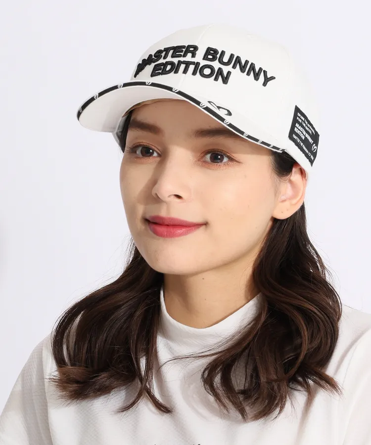 マスターバニー MB 立体ロゴ刺繍ツイルキャップ レディース