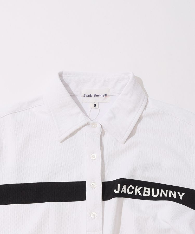ジャックバニー JB フロントライン長袖ポロシャツ レディース