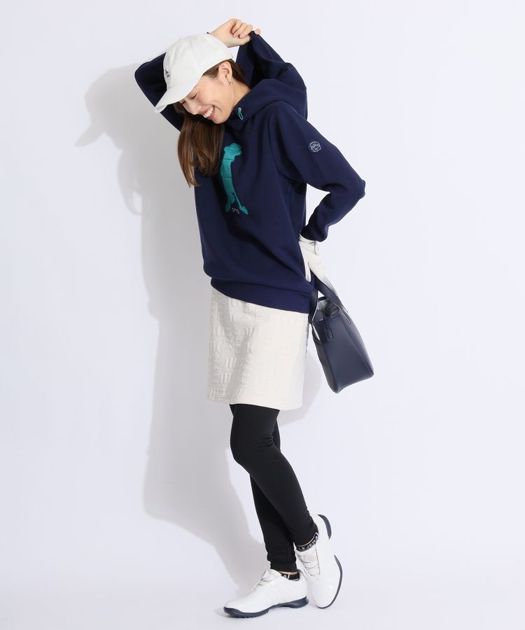 新品 ピン ゴルフ リサイクルスキューバー パーカー ストレッチ ホワイト L