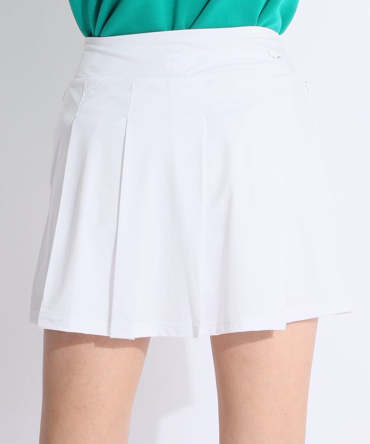 【新品タグ付】☆muta　ムータ：ゴルフウェア　プリーツスカート　ホワイト２ 新品タグ付】☆muta ムータ：ゴルフウェア プリーツスカート ホワイト2