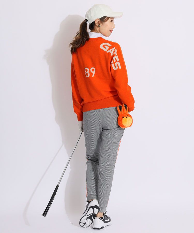 パーリーゲイツ PG 【抗菌消臭】サイドロゴラインカルゼジョガーパンツ