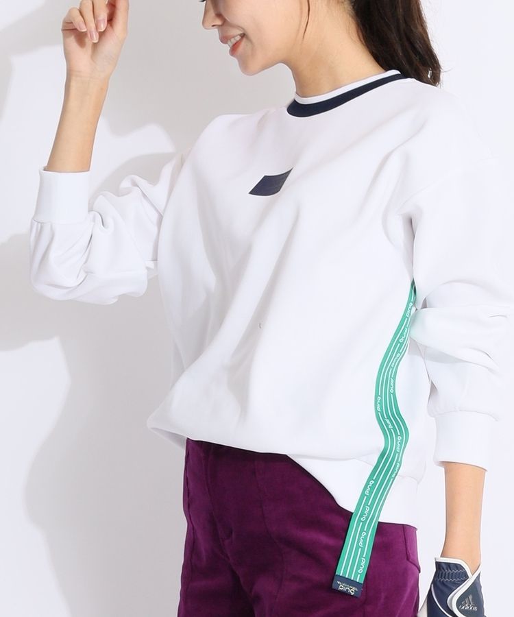 Malbon レディース ゴルフコーデ 上下セット バディ君ロゴ入り 限定