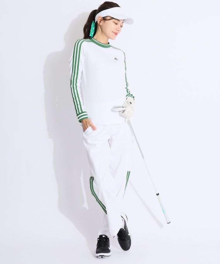 adidas golf グリーンホワイトレディースウェア S セット adidas golf グリーンホワイトレディースウェア S セット