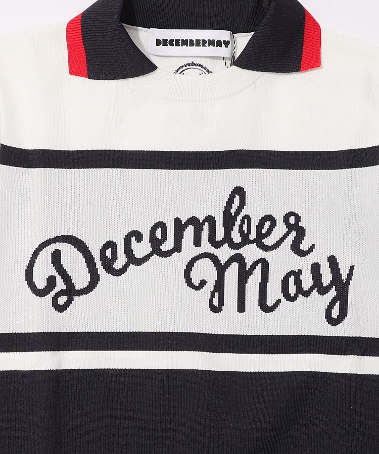 ディッセンバーメイ DM 衿付きクルーネックニット レディースゴルフ