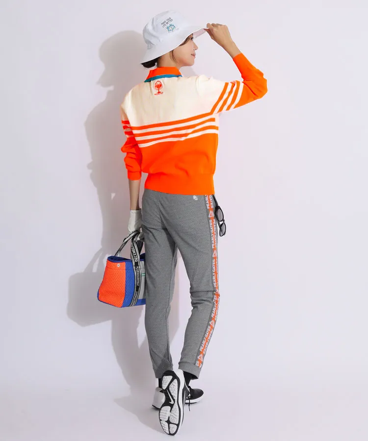 ディッセンバーメイの長袖ニットを使ったスタイリング・コーディネート