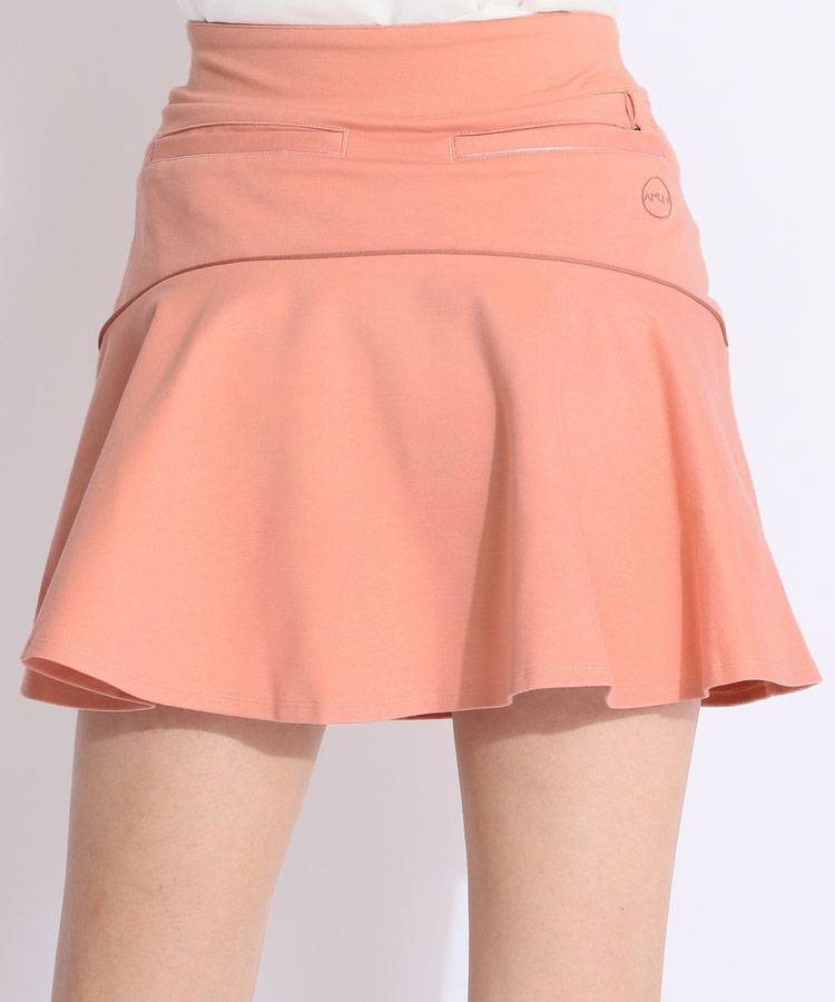 【UVストレッチ】一体型ペチパンツバックフレアスカート