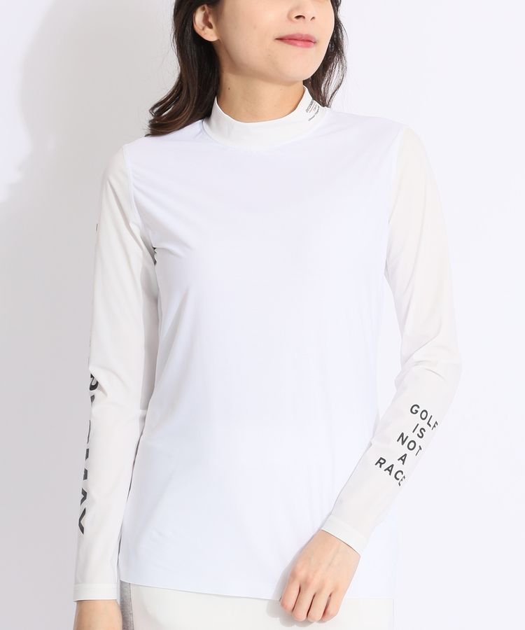 ディッセンバーメイ DM スリーブロゴモックネックインナー