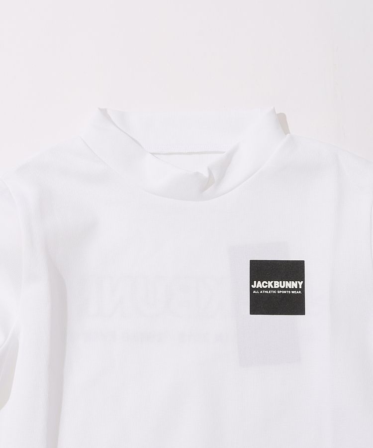 ジャックバニー JB バックプリントモックネック長袖カットソー