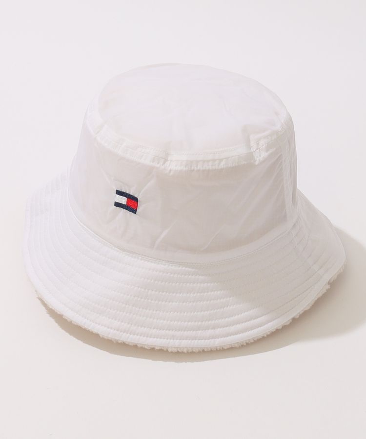 【ジバンシー】GOLF ゴルフ ロゴ リバーシブル ハット パイル地 地模様 赤 ジバンシー】GOLF ゴルフ ロゴ リバーシブル ハット パイル地 地