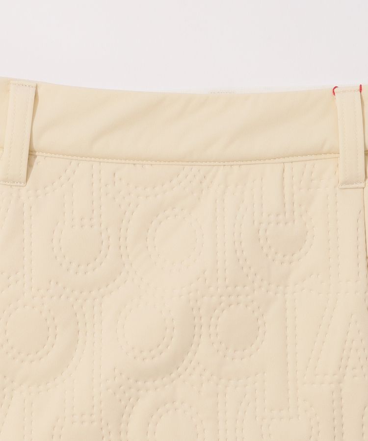 ニューバランスゴルフ NB 【防風保温】ドット風ロゴ中綿混プリーツ切替