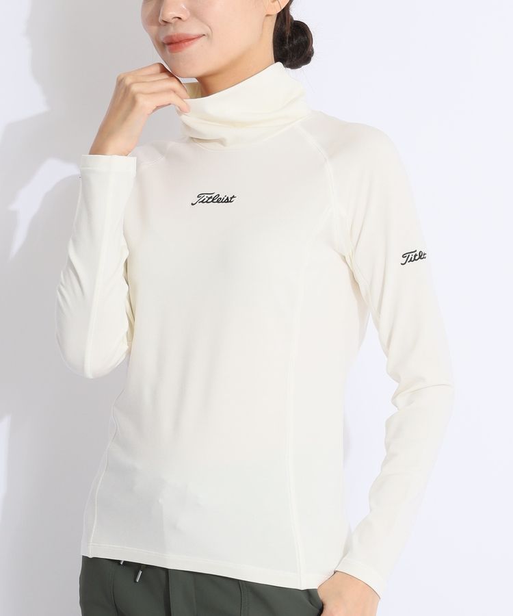 タイトリスト TL 【保温ストレッチ】ベア天タートルネック長袖